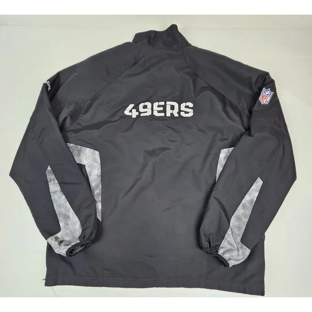 Reebok San Francisco 49ers Jacket Mens XL. VTG‎ 2000 Coach Issued Jim Harbaugh